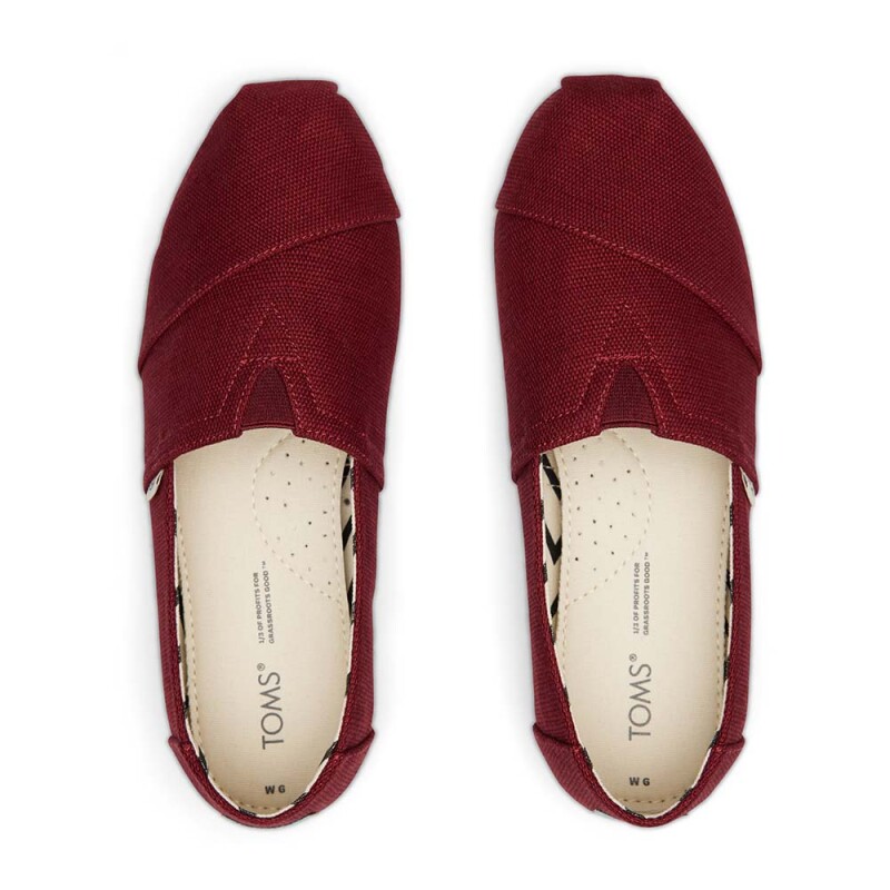 Heritage Canva Alpr Esp - Mujer Dark Red