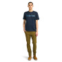 Polo Northwood Wordmark Hombre Dark Sapphire-Dark Denim
