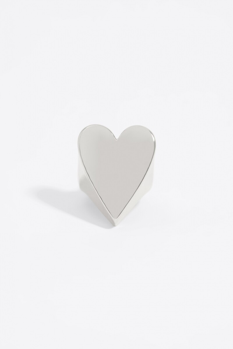 ANILLO CORAZÓN Plata