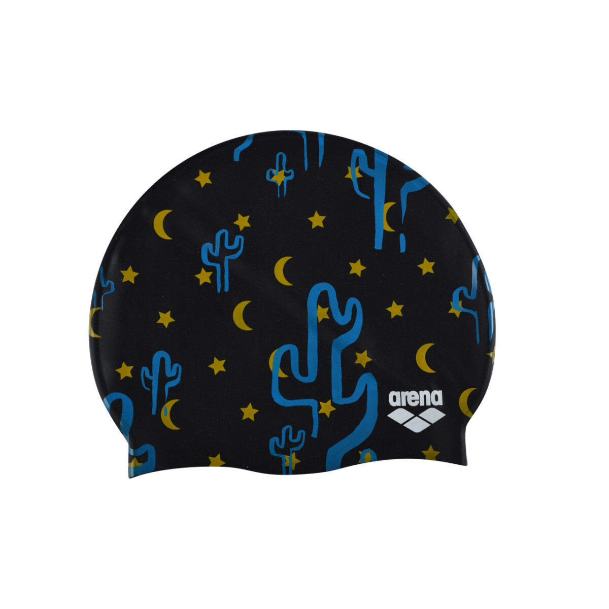 Gorra De Natación Para Adultos Unisex Arena Print 2 Cap - Estrellas y Cactus 