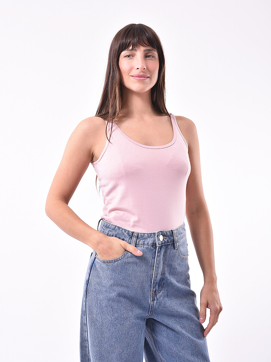 MUSCULOSA INTERIOR - ROSA VIEJO 
