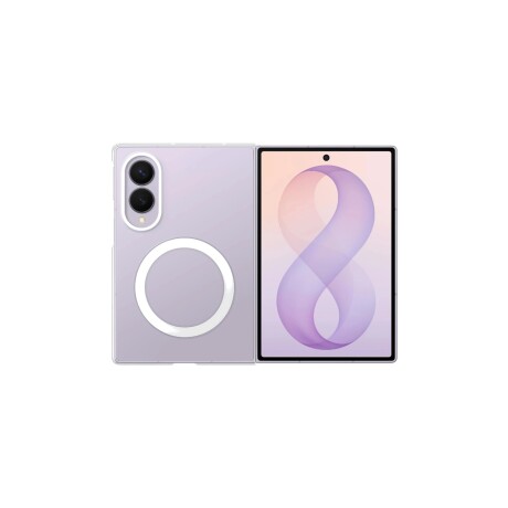 Funda Samsung Clear Magnet Transparente para Galaxy Z Fold8 Transparent