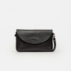 Mini bag Viena en cuero graneado Negro