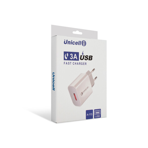 Ficha de carga rápida Unicell PD 20W USB-A Ficha De Carga Rápida Unicell Pd 20w Usb-a