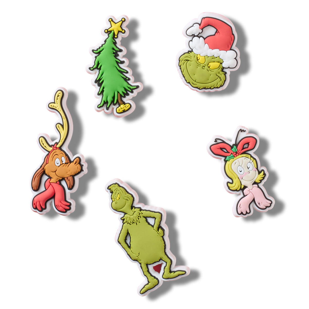 Jibbitz The Grinch 5 Pack 