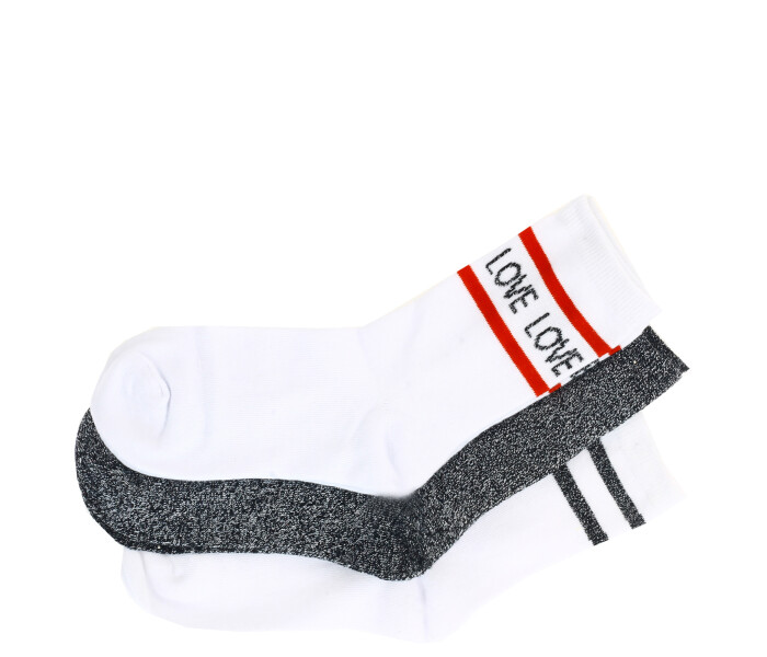 Media LOVE pack x3 Black/white