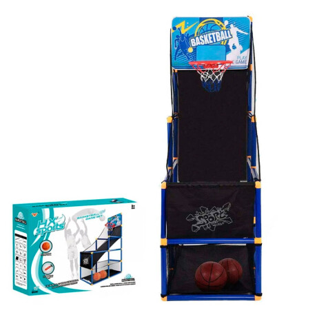 Tablero Basket Lanzador Armable + 2 Pelotas + Inf Bkt001019