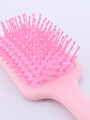 CEPILLO DE PELO COLORES PASTEL ROSADO