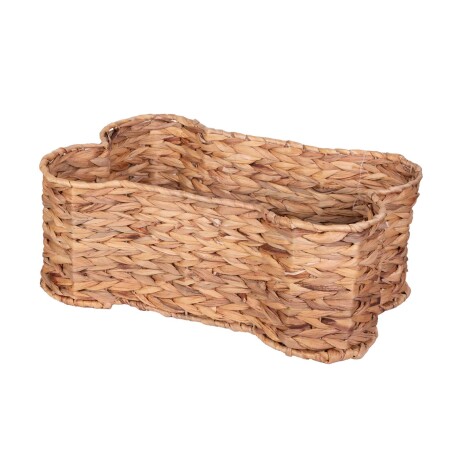 CESTO MASCOTAS CON FORMA DE HUESO FIBRAS-NATURALES NATURAL-BEIGE DE JACINTO DE AGUA