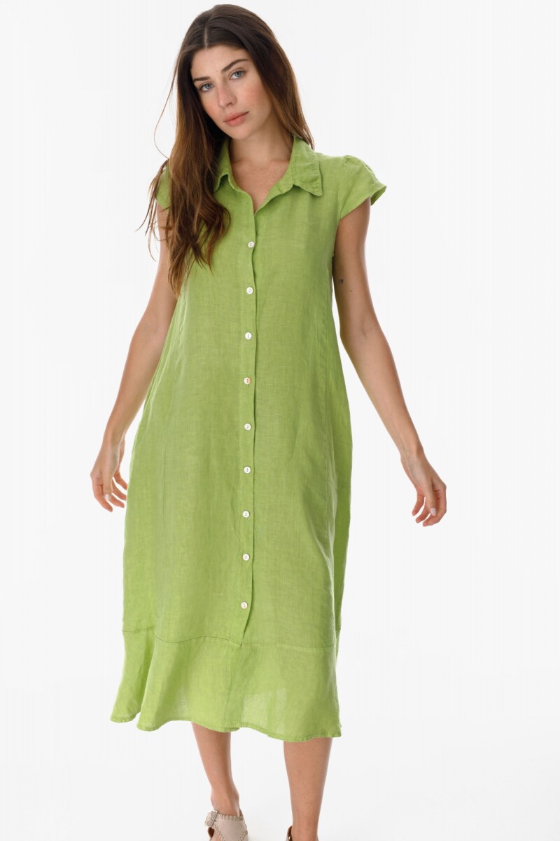 Vestido New Budha Verde Pistacho