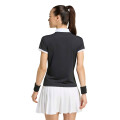 Remera de Mujer Adidas Polo Classic Negro - Blanco
