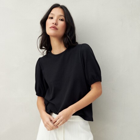 REMERA VELORA Negro