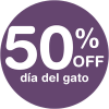 Promo Gato - Agosto 50%