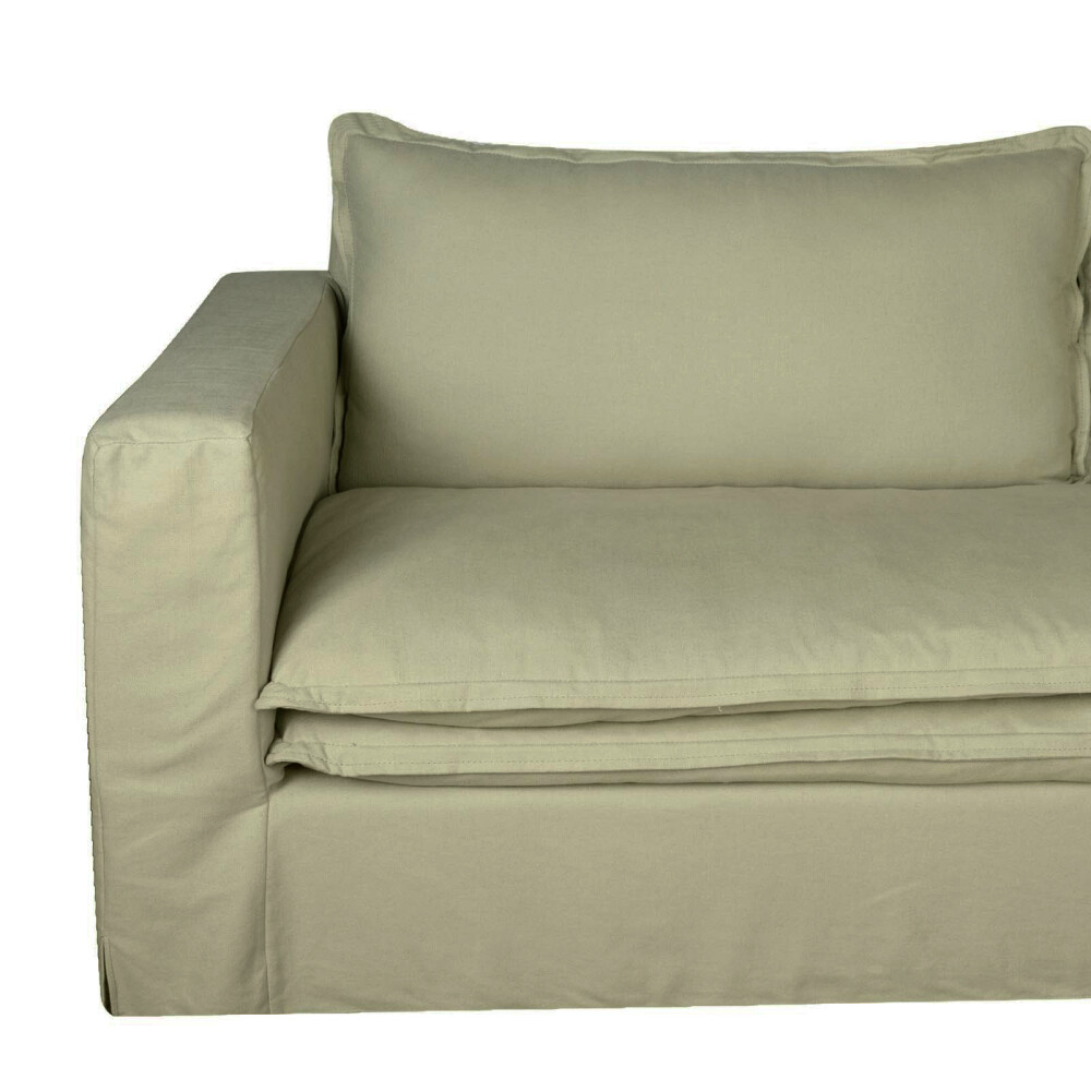 SOFÁ 3 CUERPOS TELA-PREMIUM VERDE ZOE PISTACHO