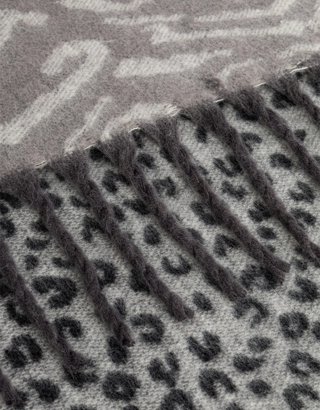 Bufandas Estampados Bufanda Tejida Animal Print - Estampado Animal Print