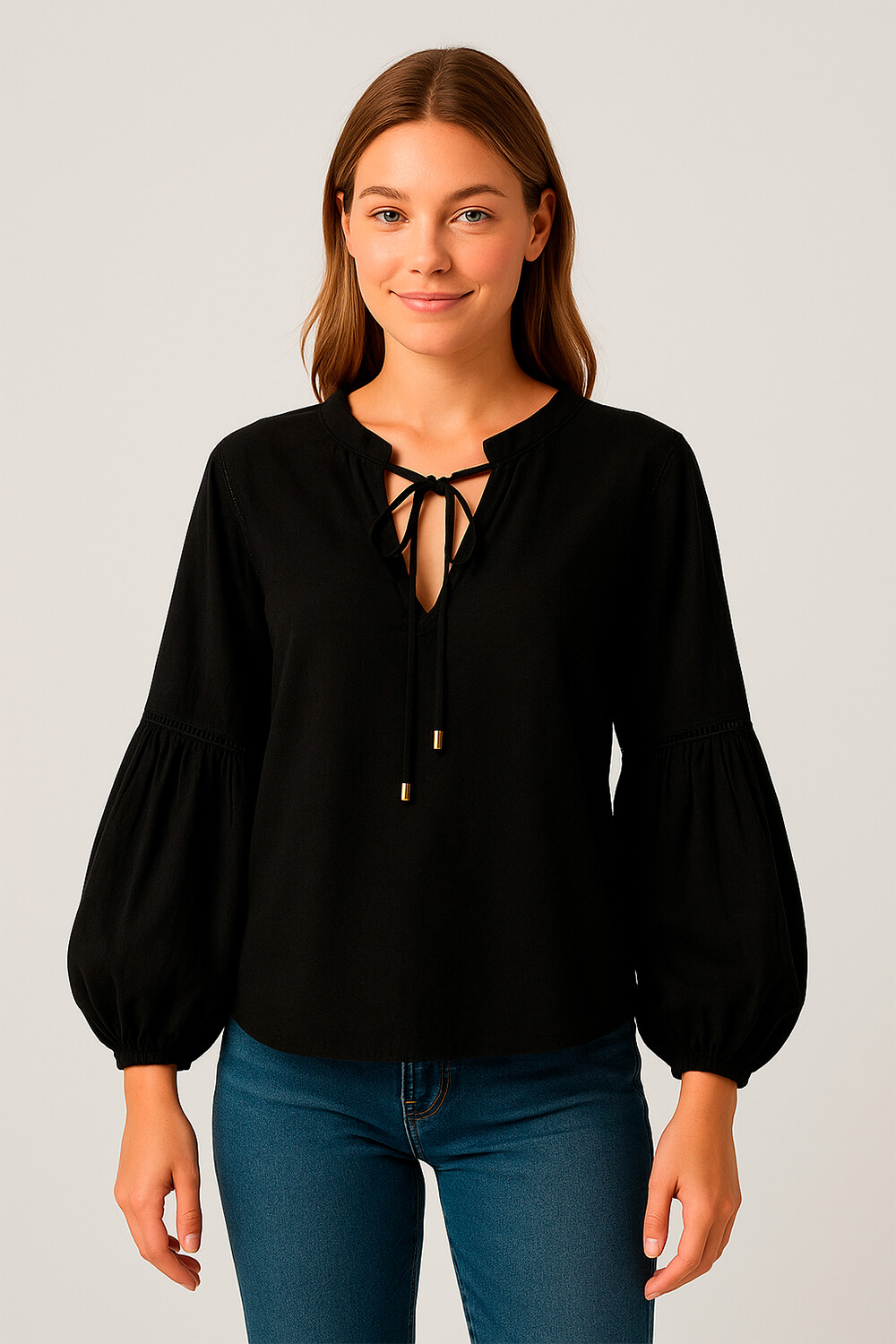 Blusa Bica Negro