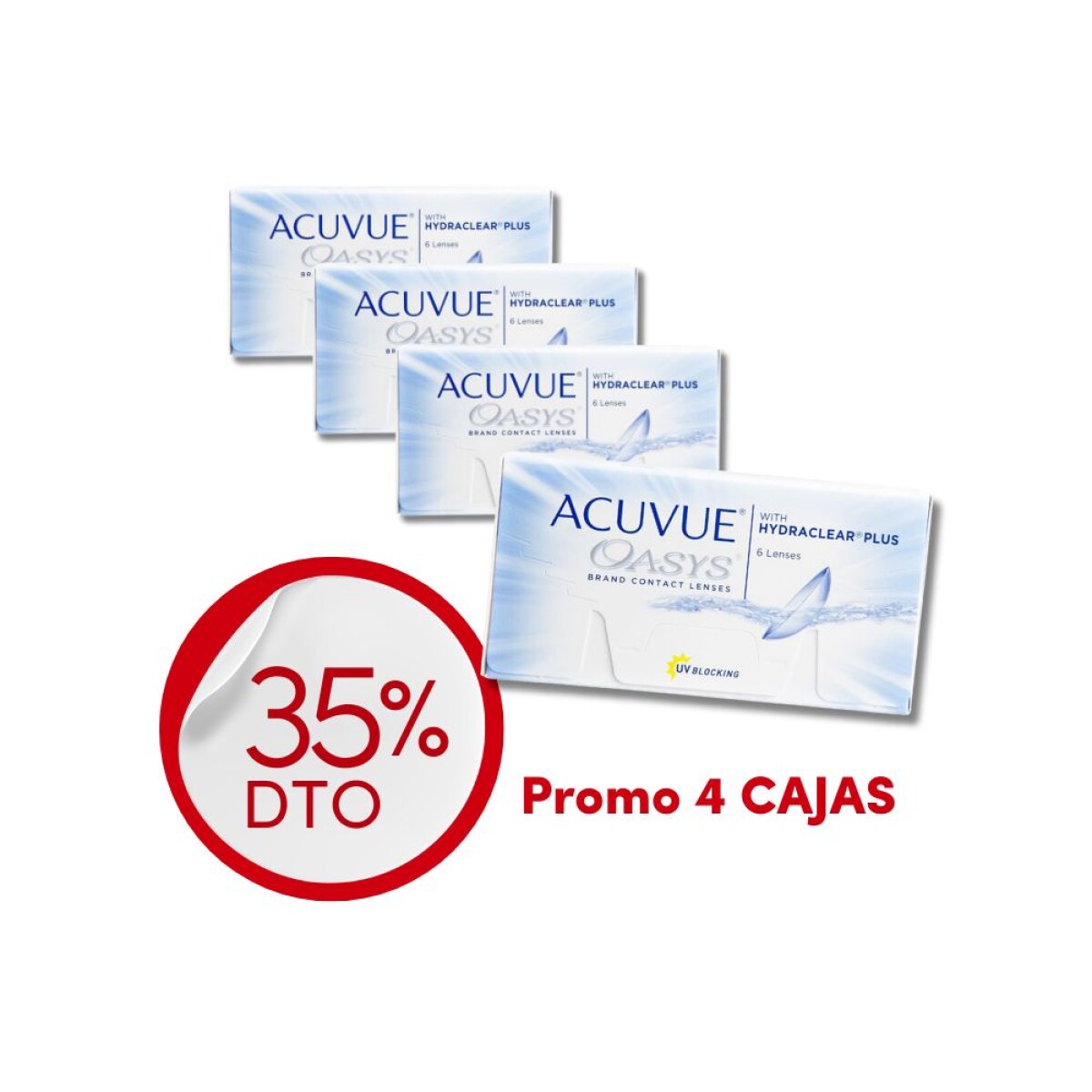 Acuvue Oasys - PROMO 4 Cajas 