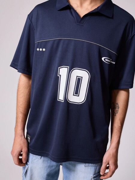 REMERA DIXIE ROLEN AZUL