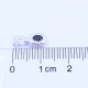Colgante oro 18k blanco y zafiro azul oval. Colgante oro 18k blanco y zafiro azul oval.