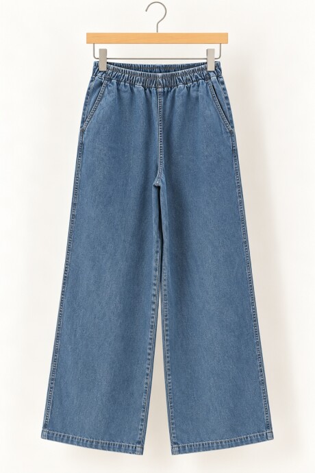 Pantalon Funk Denim Azul