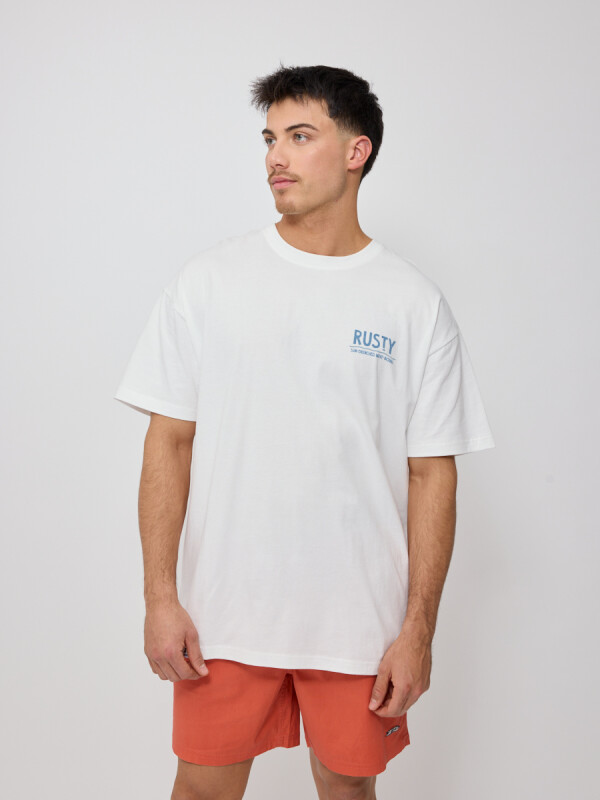 T-SHIRT RAEL RUSTY Blanco
