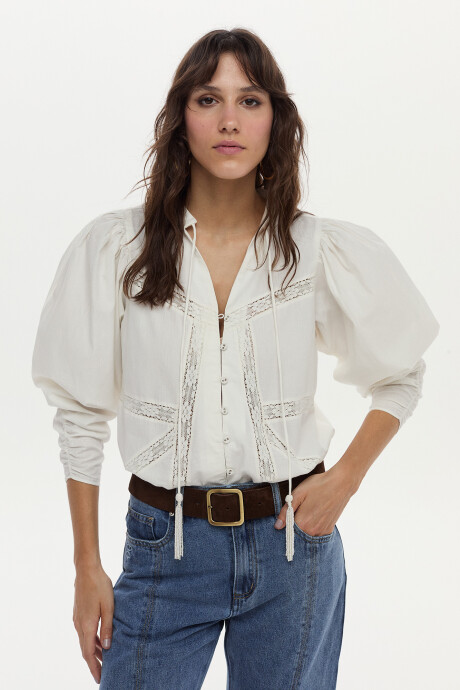 Blusa Marruecos Blanco
