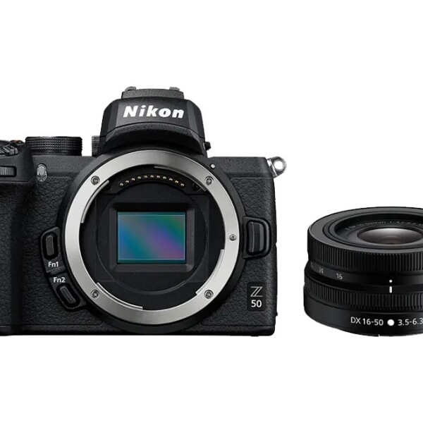 Camara Nikon Z50 Ii Mirrorless + Lente 16-50mm CAMARA NIKON Z50 II LENTE 16-50MM
