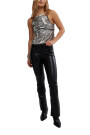 JAMES SEQUIN TANK Plata
