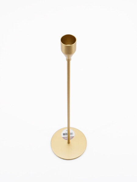 CANDELABRO BASIC METAL DORADO