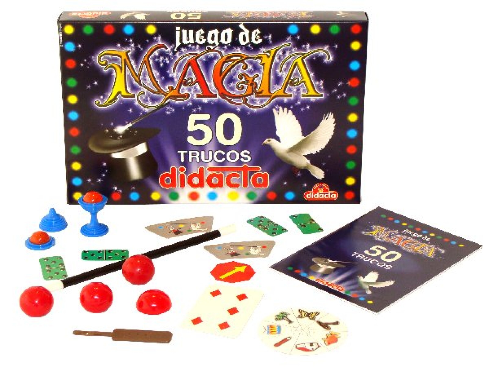 JUEGO DE MAGIA 50 TRUCOS DIDACTA 