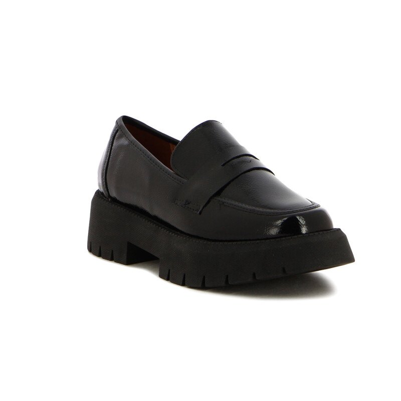 Mocasines Mujer Vizzano Suela Alta Negro