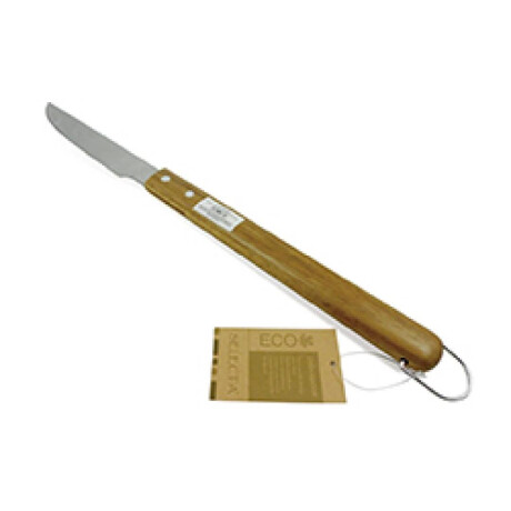 Cuchillo Para Asado 46 Cm Acero Inox Mango Madera Cuchillo Para Asado 46 Cm Acero Inox Mango Madera