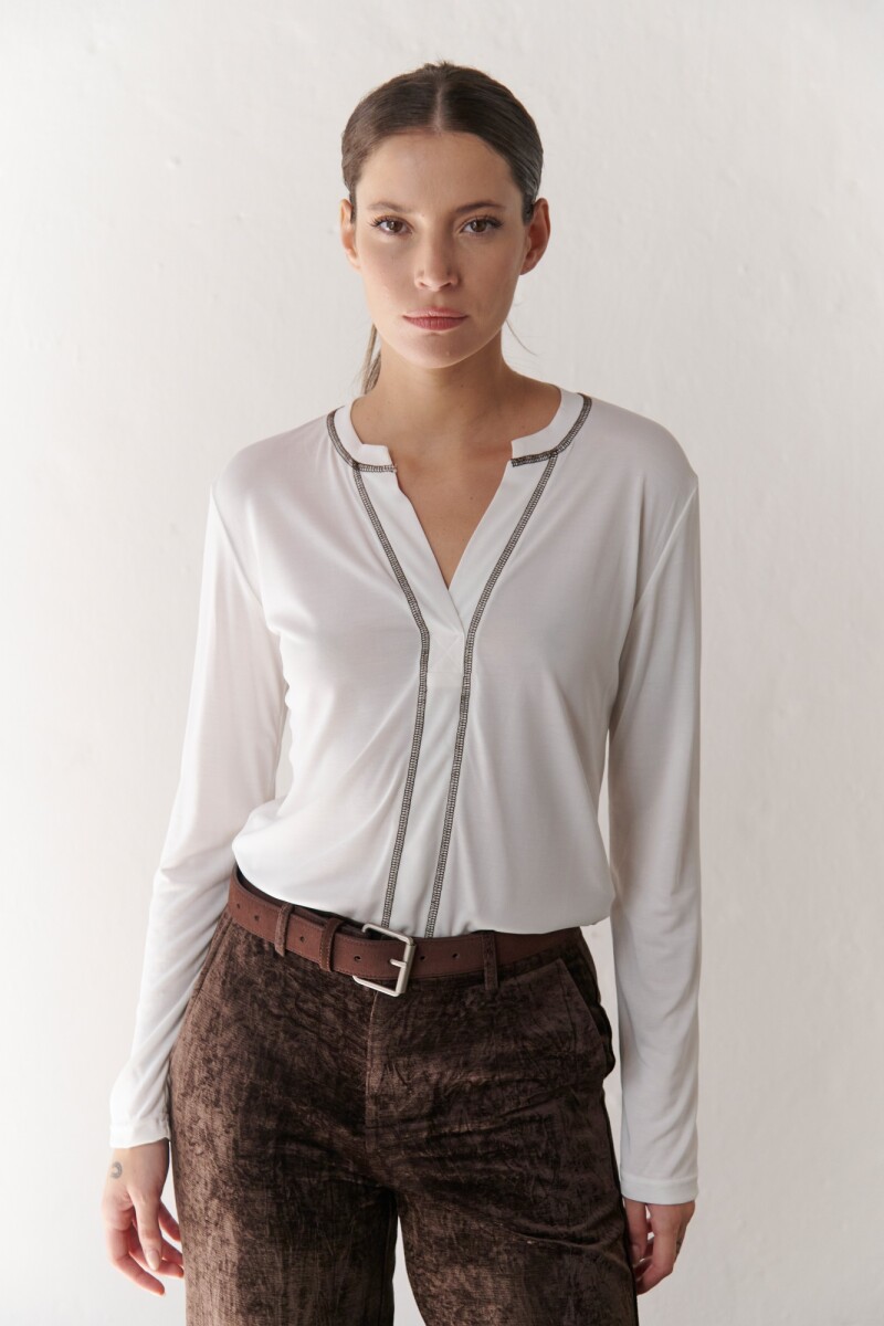 REMERA LYS NATURAL
