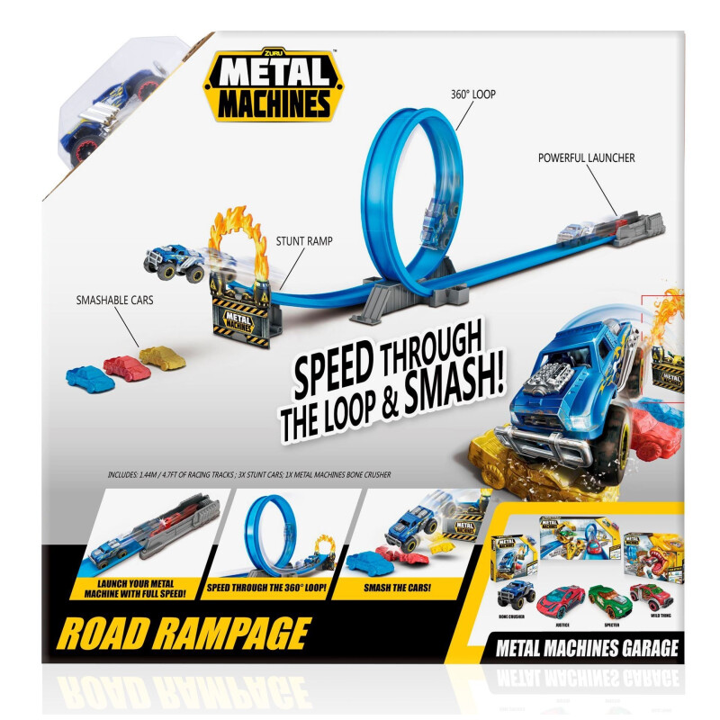 Lanzador Road Rampage - Pista Metal Machines Lanzador Road Rampage - Pista Metal Machines