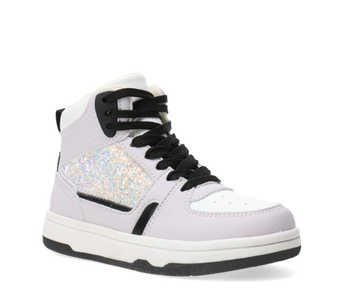 Deportivo CANEA estilo bota con glitter Lilac