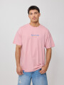 T-SHIRT EXAVI RUSTY Rosa Claro
