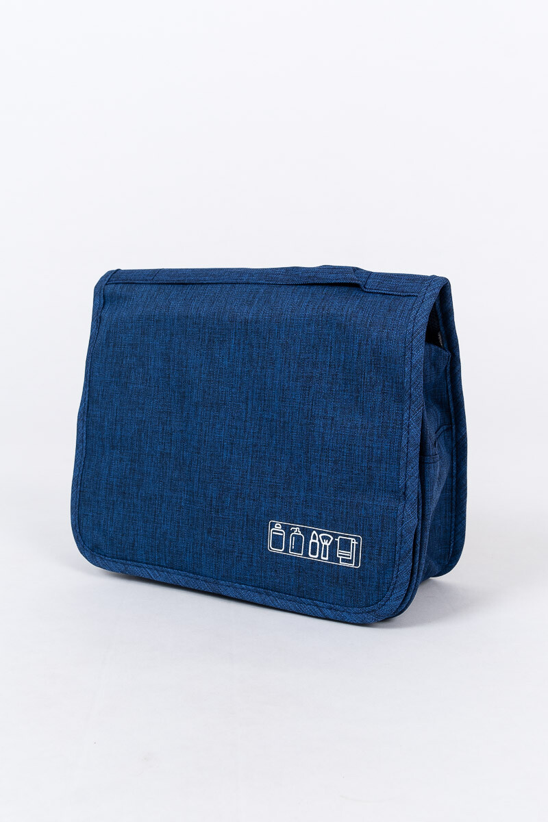 NECESSAIRE DE VIAJE Y BAÑO - AZUL 