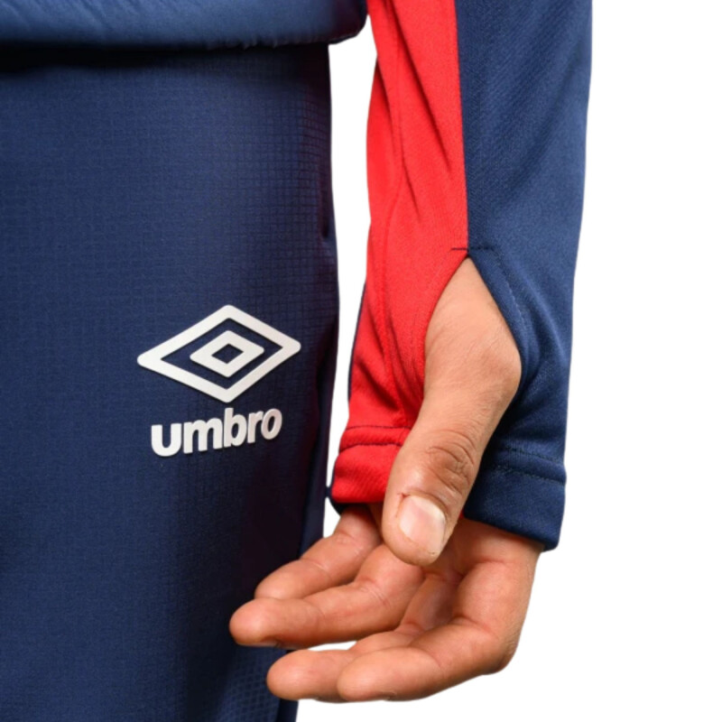Buzo Umbro Tecnológico Force Hombre NU143112 Azul-blanco