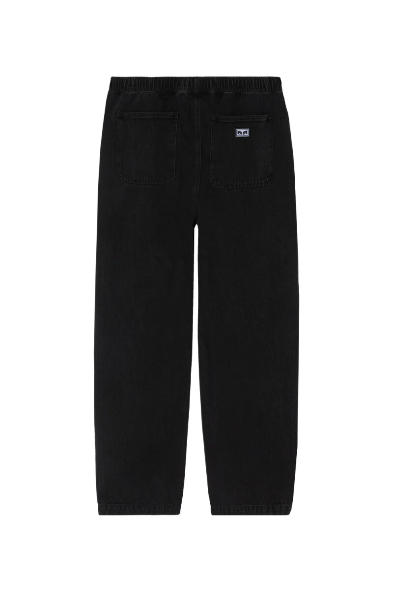 EASY DENIM PANT Negro