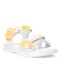 Sandalias de Niña MINI Miss Carol PRAIRE metalizada Rosado