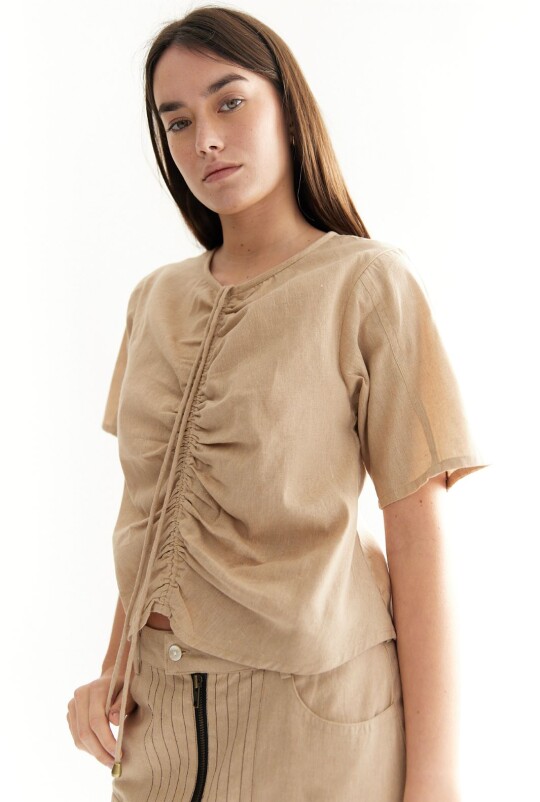 Blusa Aretha Beige