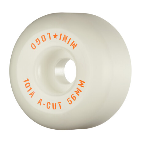 Ruedas Minilogo A-Cut White 56mm 101a Ruedas Minilogo A-Cut White 56mm 101a