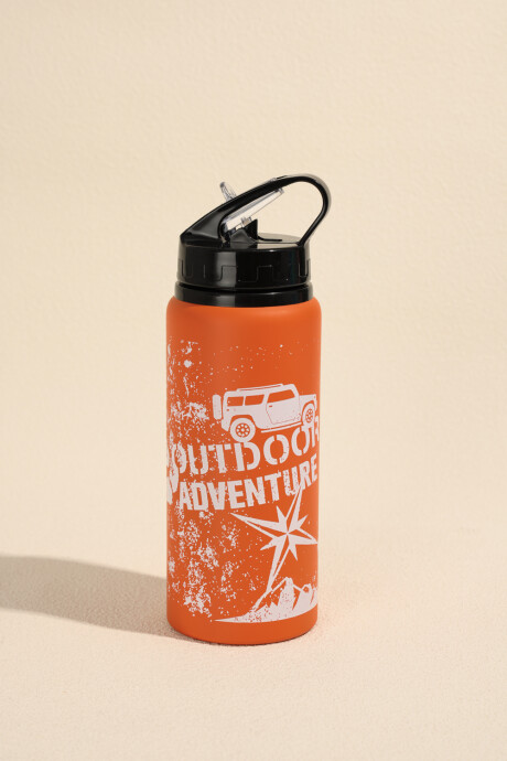 Botella Agua Outdoor Adventure Naranja
