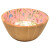 Bowl de Madera de 20,5 cm - Varios Diseños Pajaros Rosa