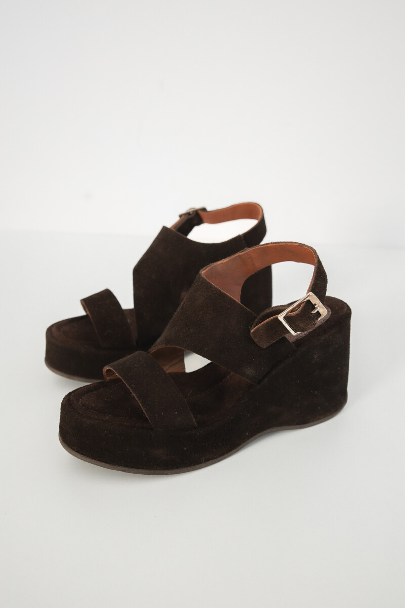 Sandalia Camelia - Marron 