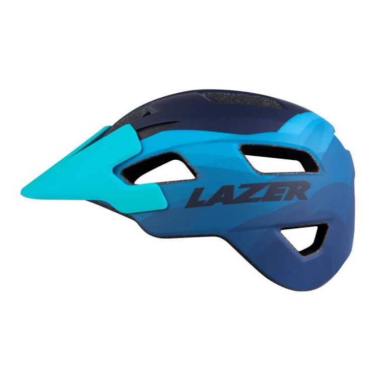 Casco Bicicleta Lazer Chiru Azul Acero - L
