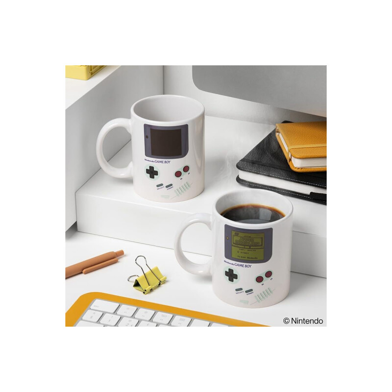 Taza Game Boy que cambia de color con el calor Taza Game Boy que cambia de color con el calor
