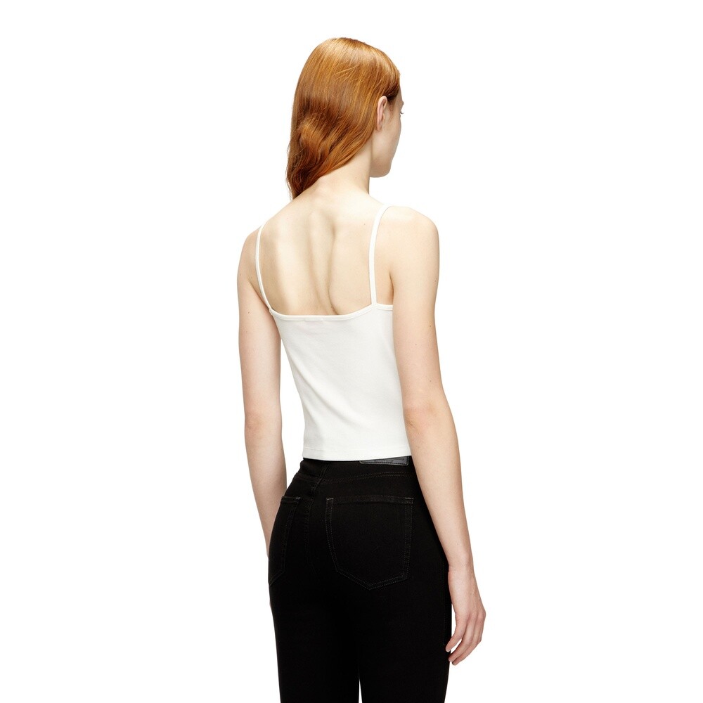 Tops Urbano Para Mujer T-Hupy-Od Tank Top Blanco