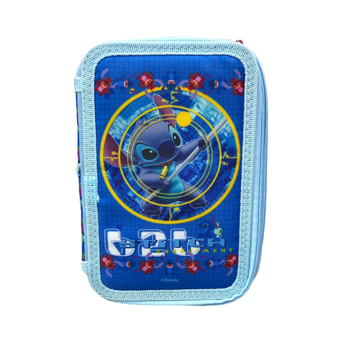 Cartuchera Licencia 1 piso - Stitch 