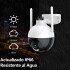 Cámara Seguridad Domo Exterior Microfono App Smart Home Wifi Variante Color Blanco
